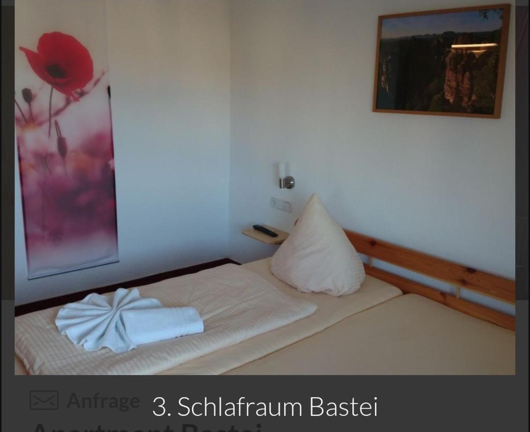 Guesthouse Elbsandstein App. Bastei Rathmannsdorf Exterior foto